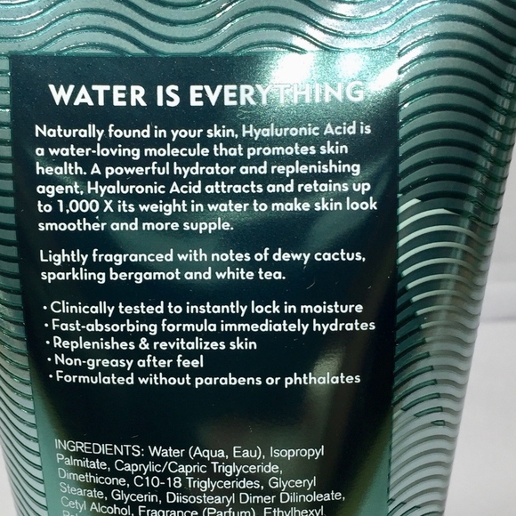 CACTUS WATER Body Cream - Picture 2 of 3